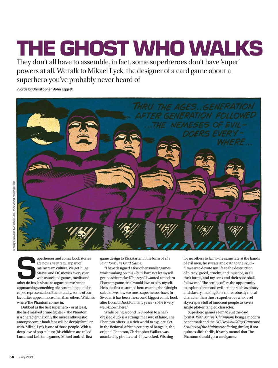 Tabletop Gaming Preview Pages