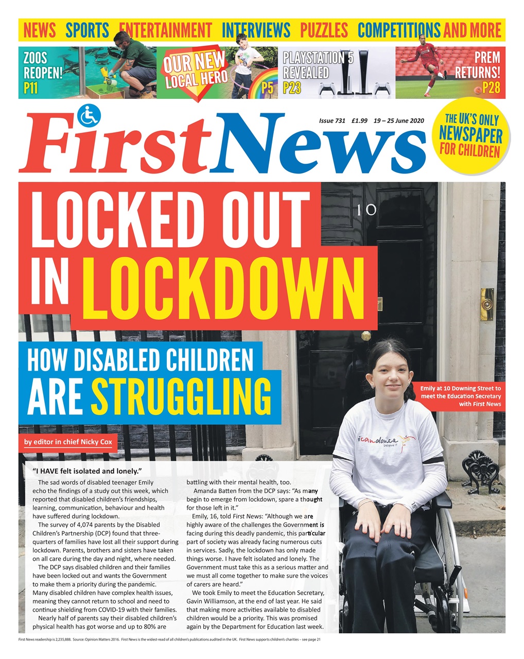 First News Preview Pages