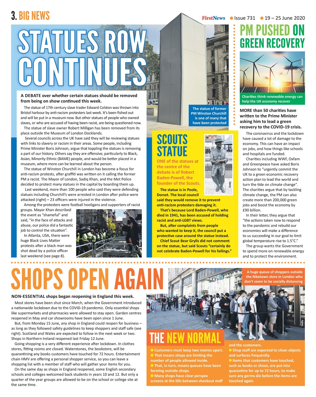 First News Preview Pages