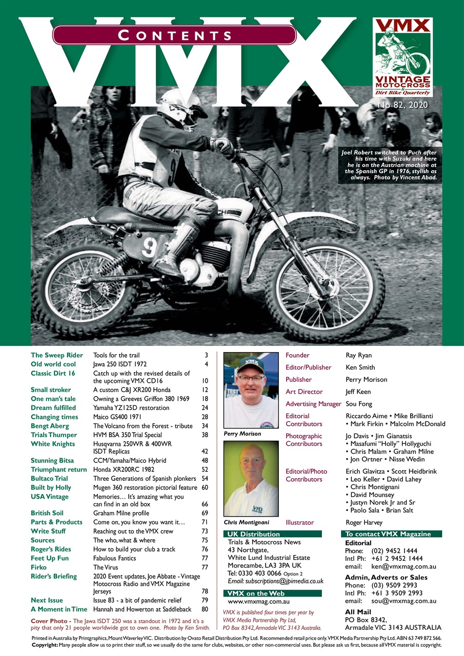 VMX Magazine Preview Pages