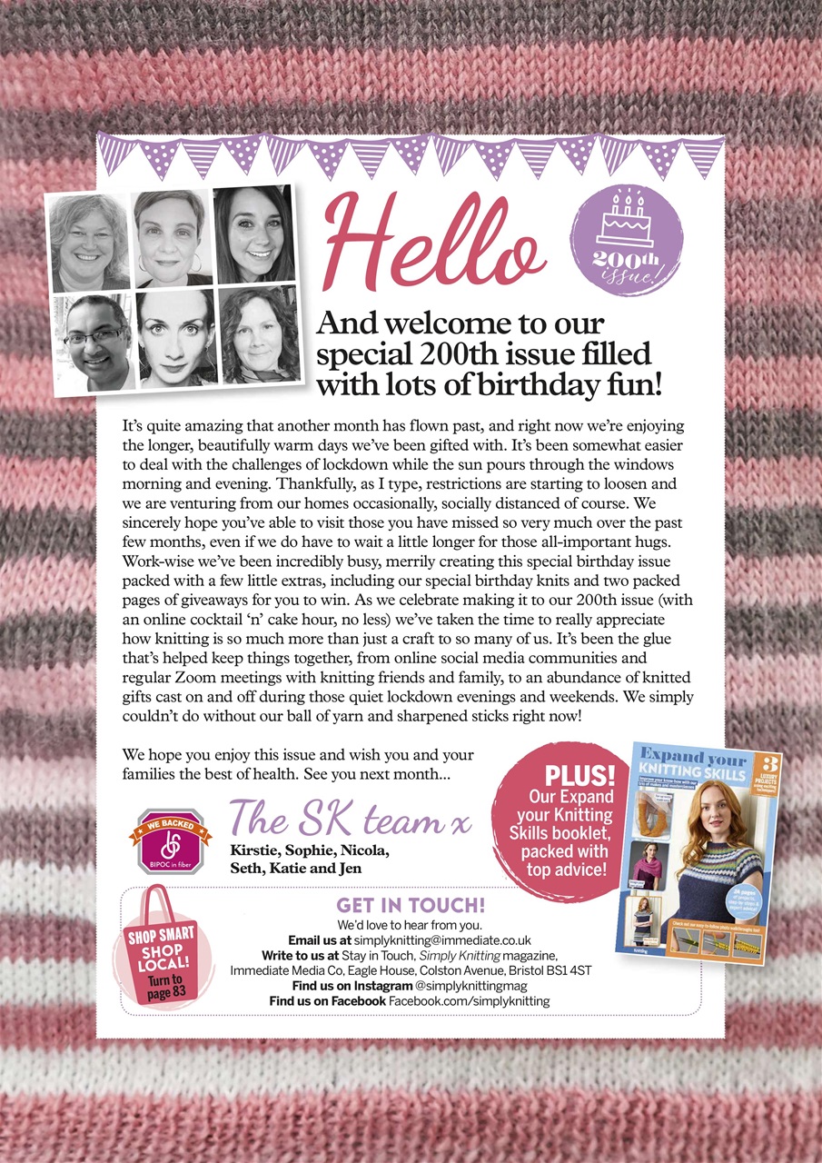 Simply Knitting Preview Pages