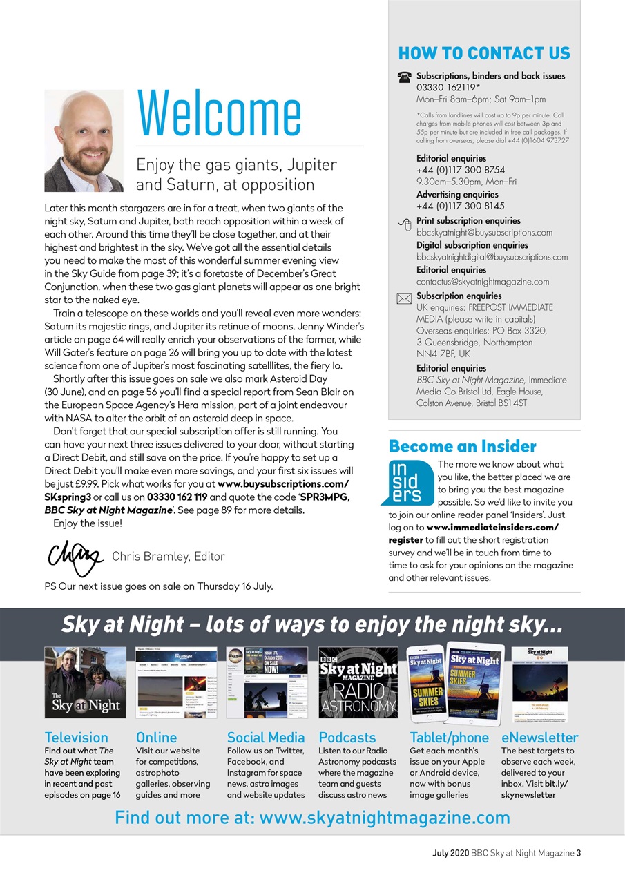 BBC Sky at Night Magazine Preview Pages