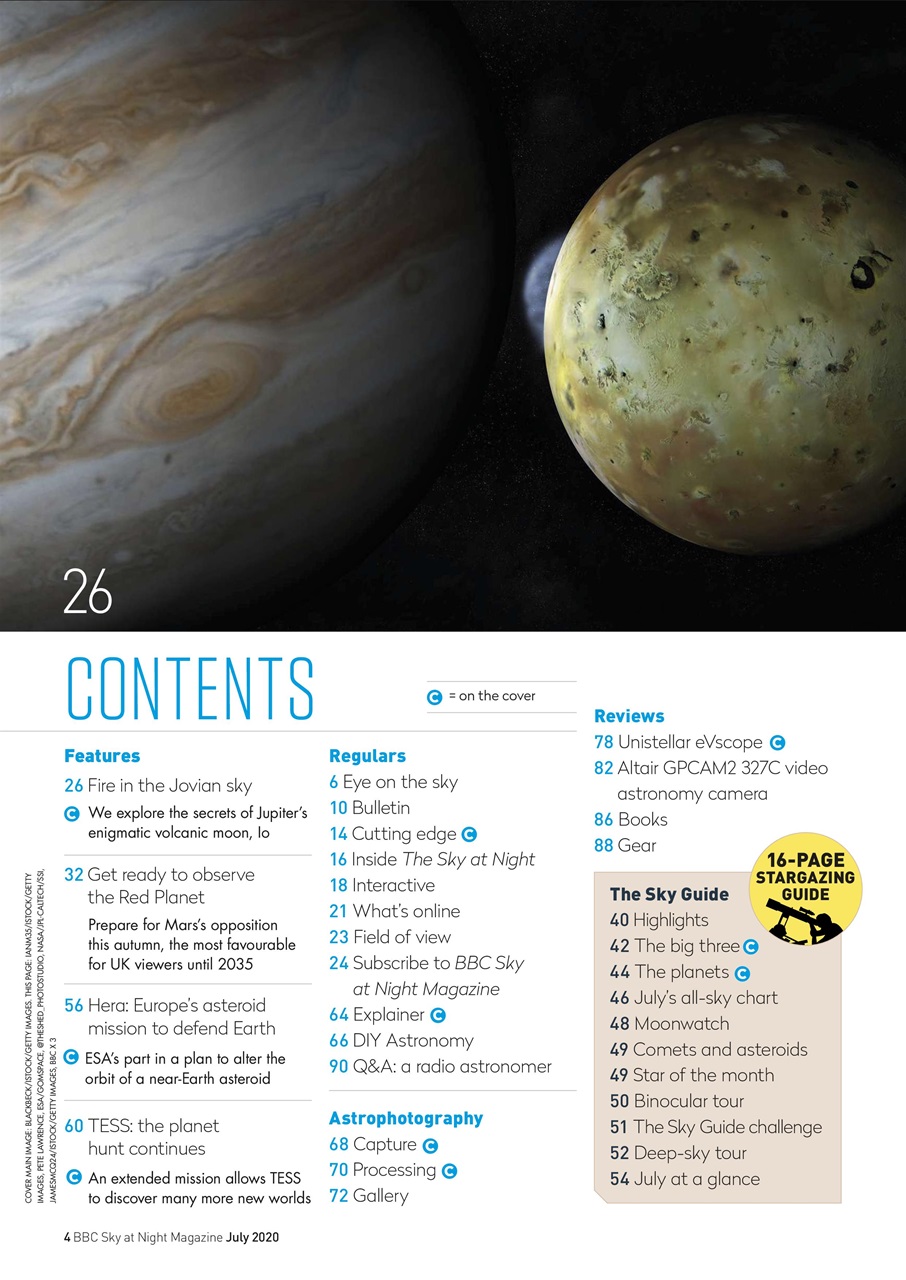 BBC Sky at Night Magazine Preview Pages