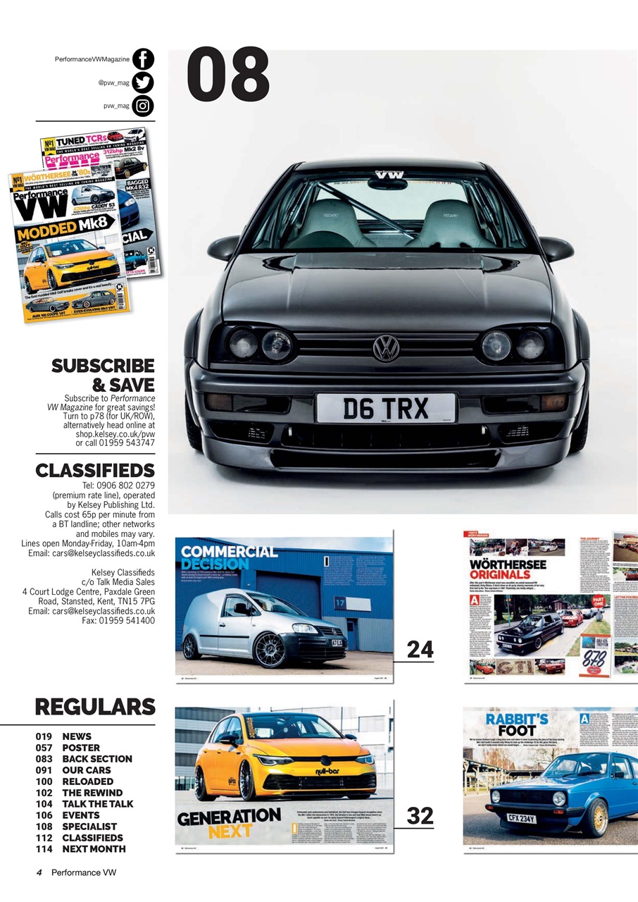 Performance VW Preview Pages