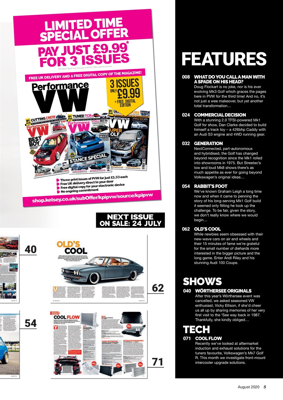 Performance VW Preview Pages