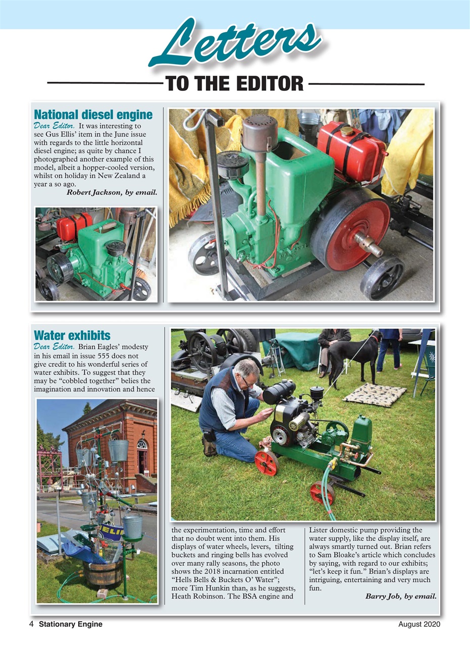 Stationary Engine Preview Pages