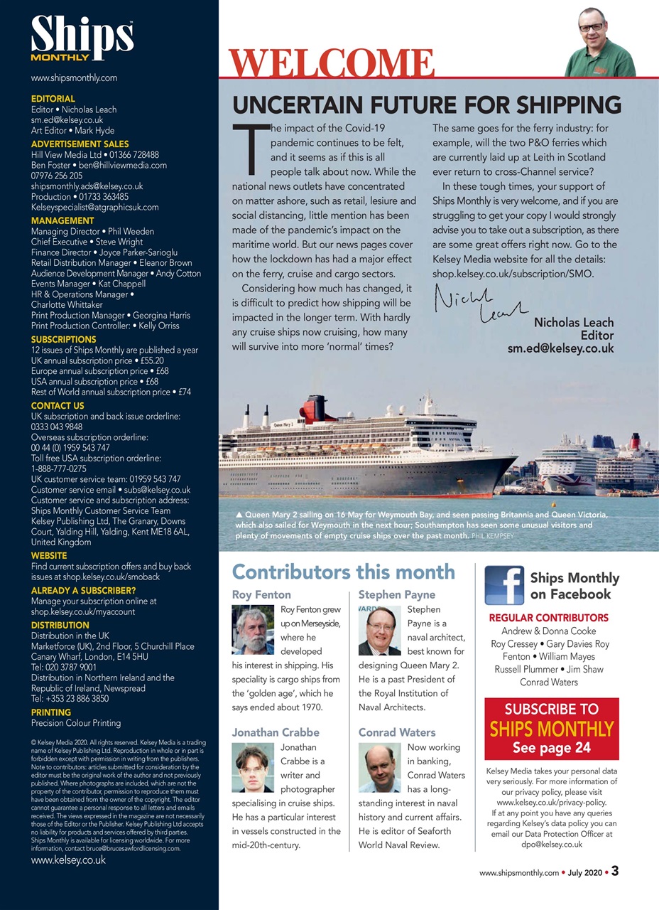 Ships Monthly Preview Pages