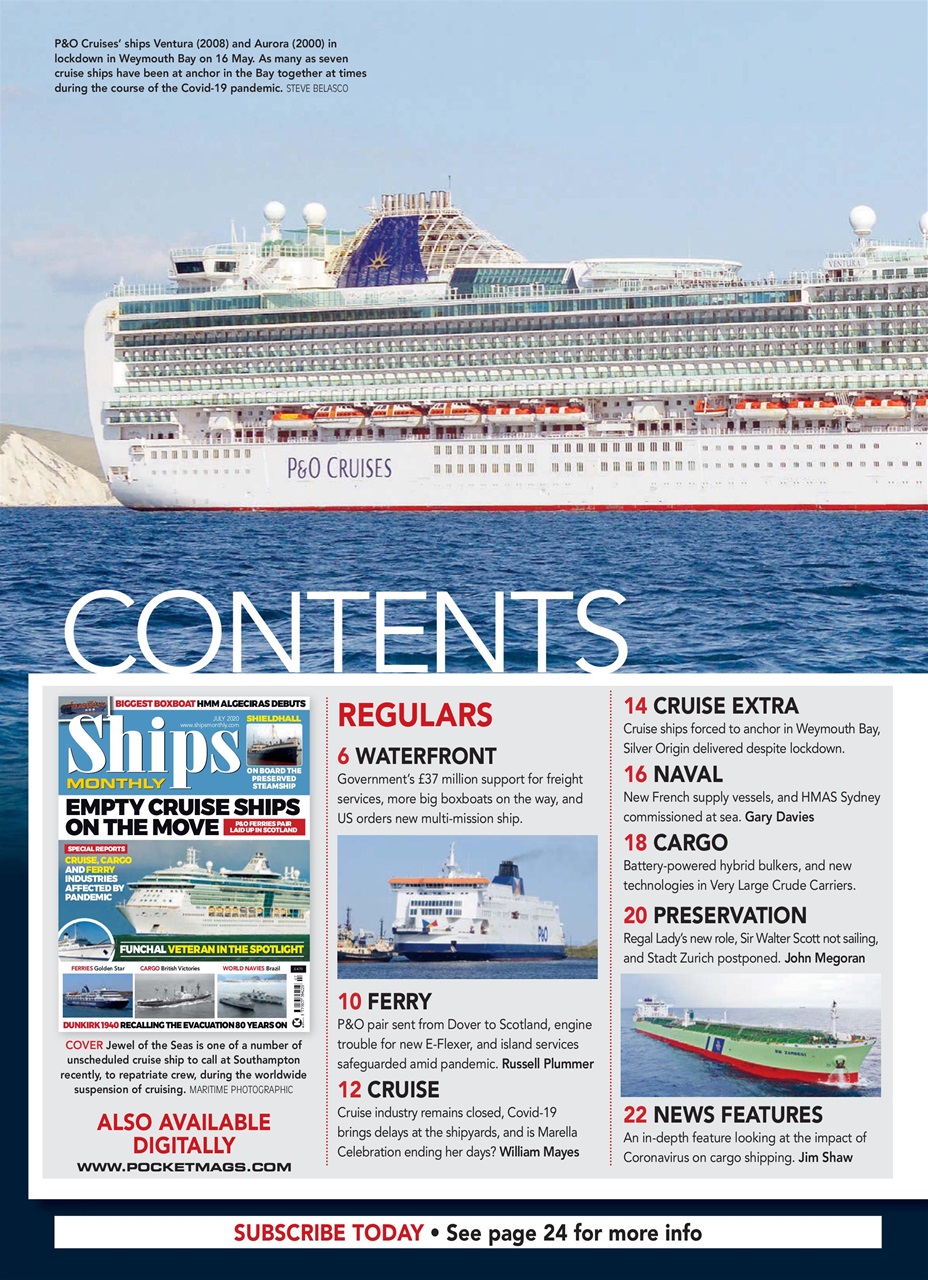 Ships Monthly Preview Pages