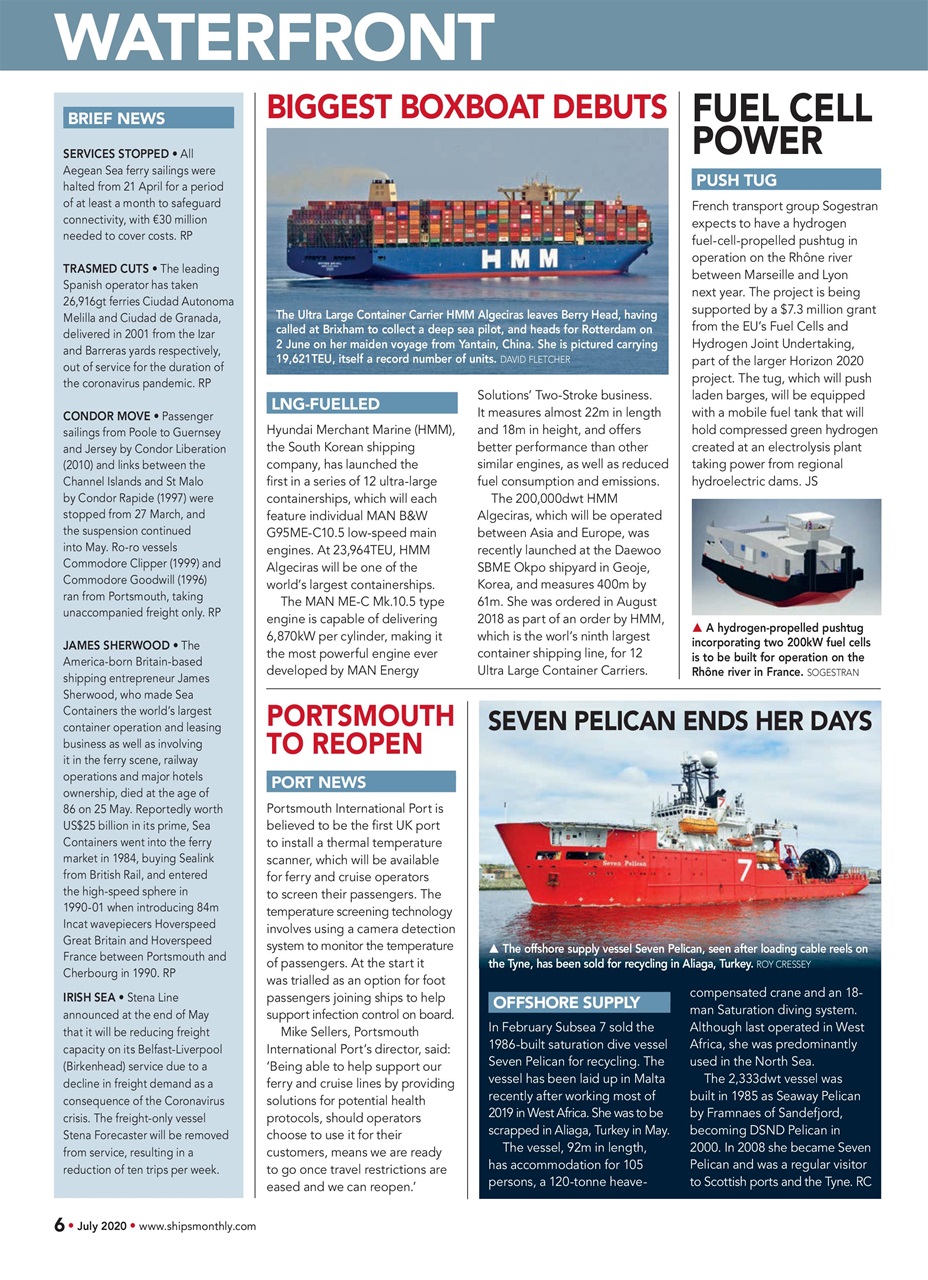 Ships Monthly Preview Pages
