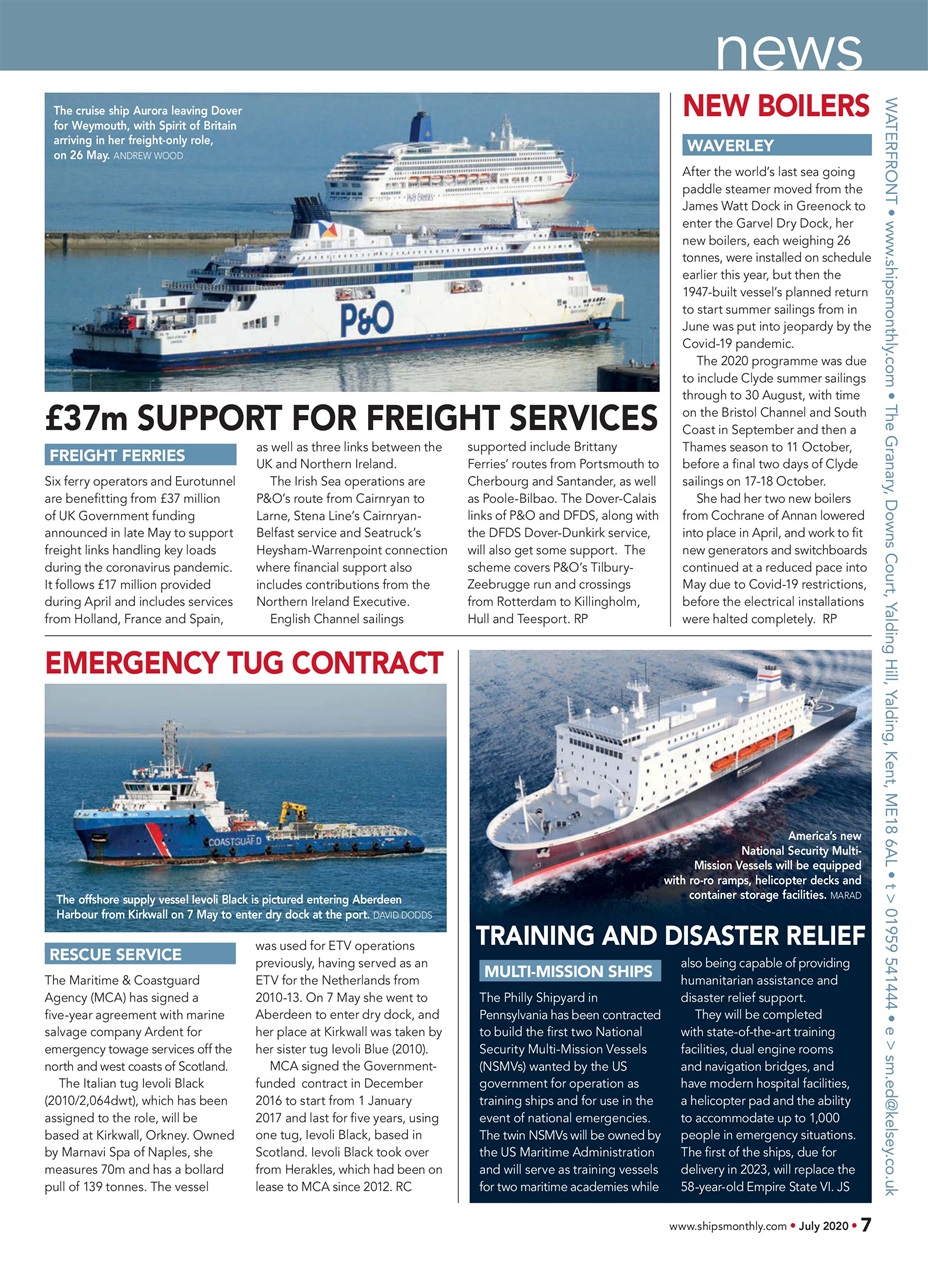 Ships Monthly Preview Pages