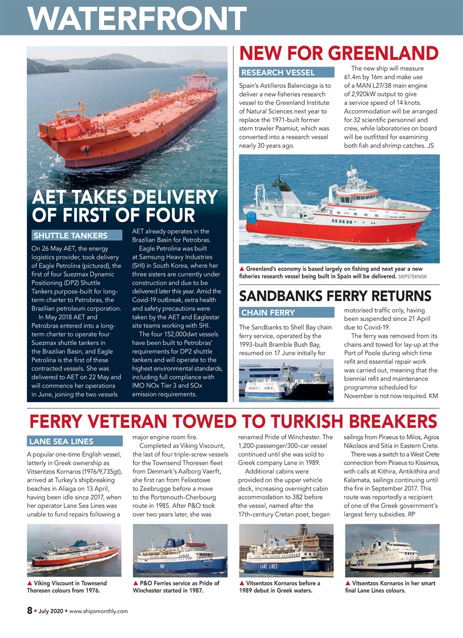 Ships Monthly Preview Pages