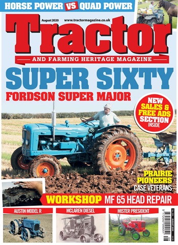 Tractor & Farming Heritage Magazine issue August 2020