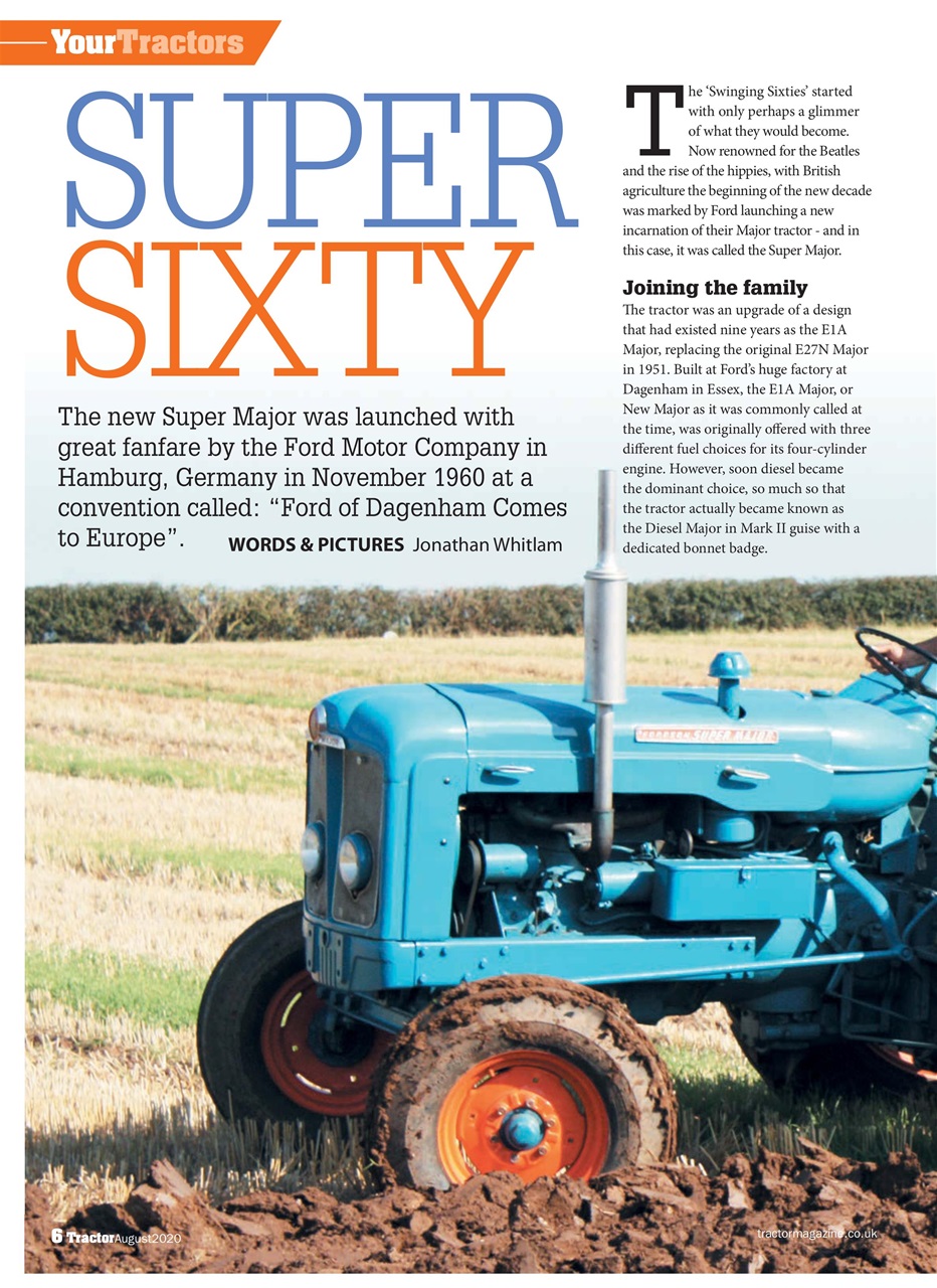 Tractor & Farming Heritage Magazine Preview Pages