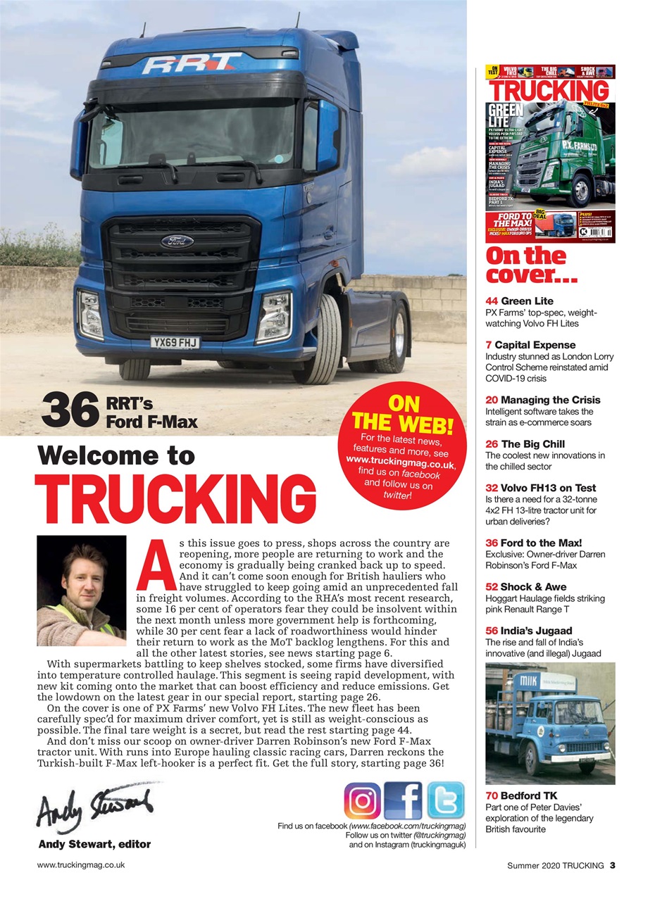 Trucking Magazine Preview Pages