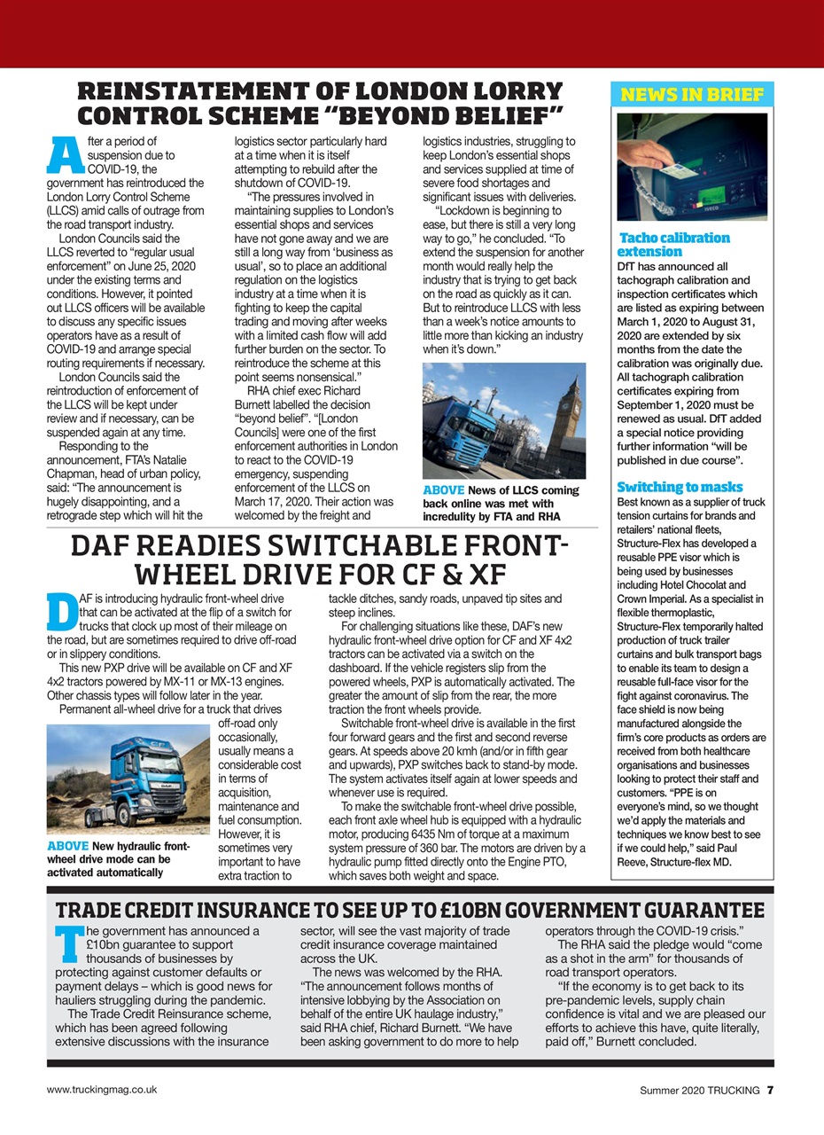 Trucking Magazine Preview Pages