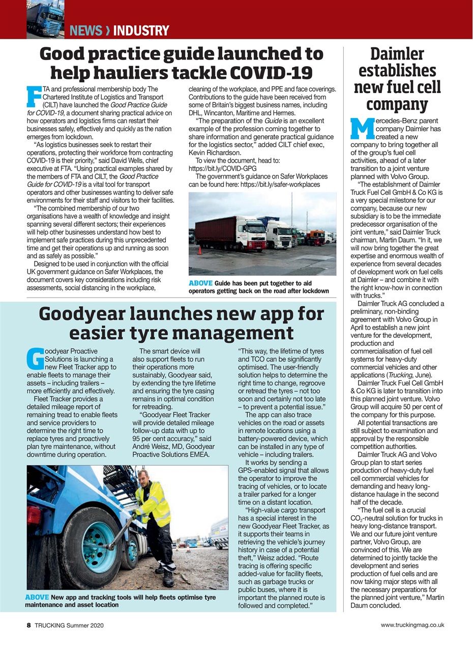 Trucking Magazine Preview Pages