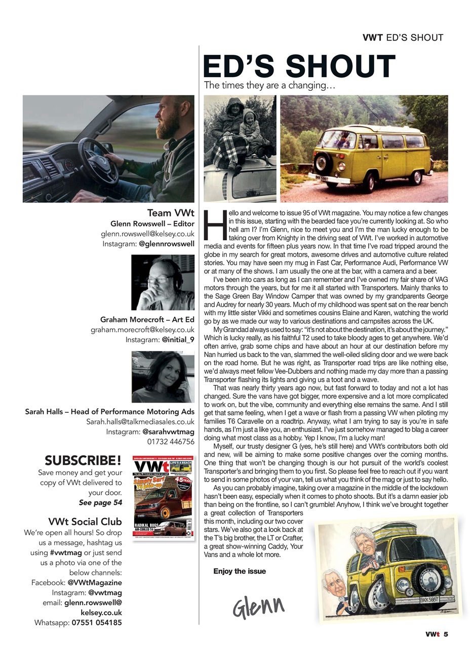 VWt Magazine Preview Pages