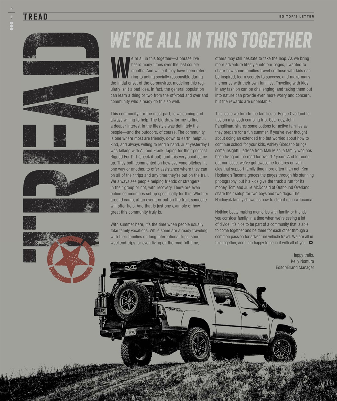 Tread Preview Pages