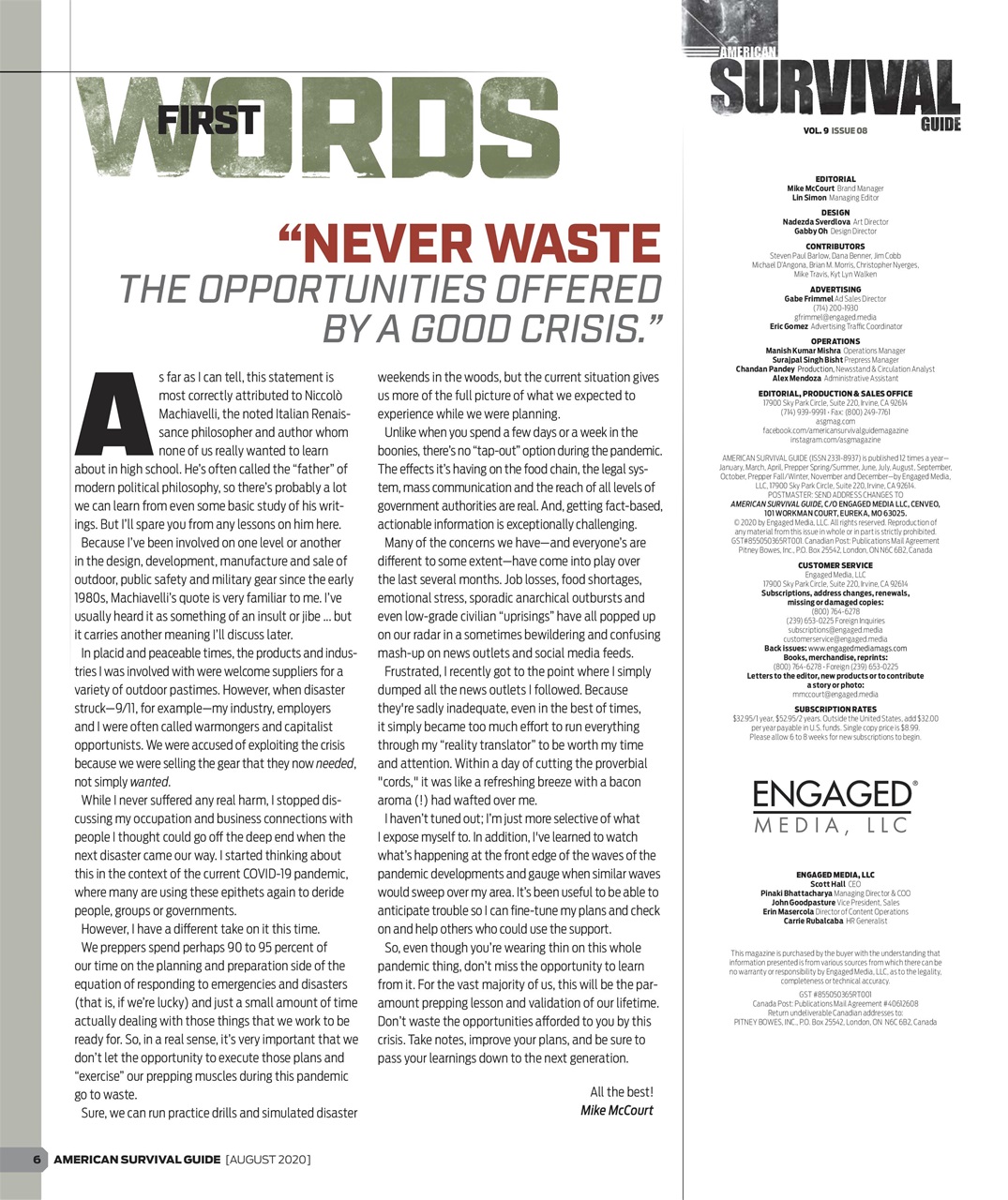American Outdoor Guide: Boundless Preview Pages