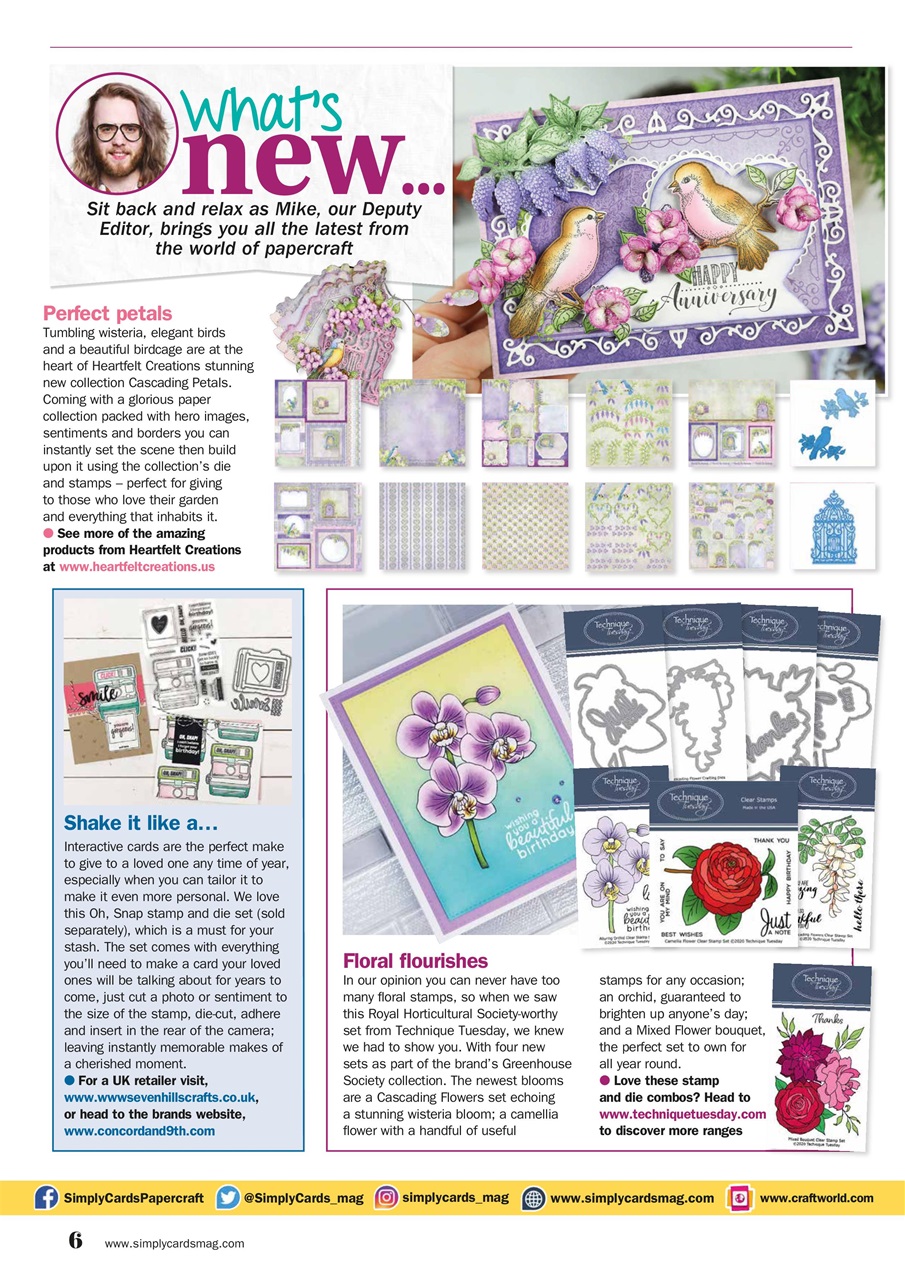 Simply Cards & Papercraft Preview Pages