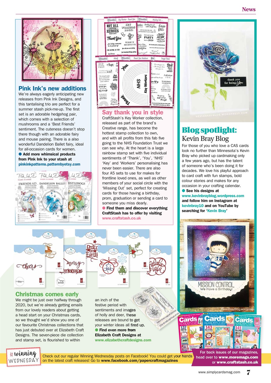 Simply Cards & Papercraft Preview Pages