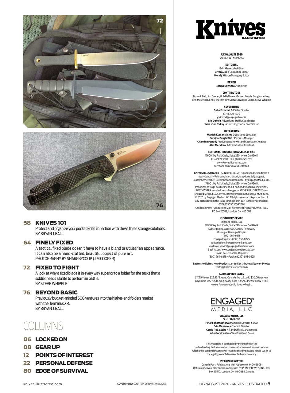Knives Illustrated Preview Pages
