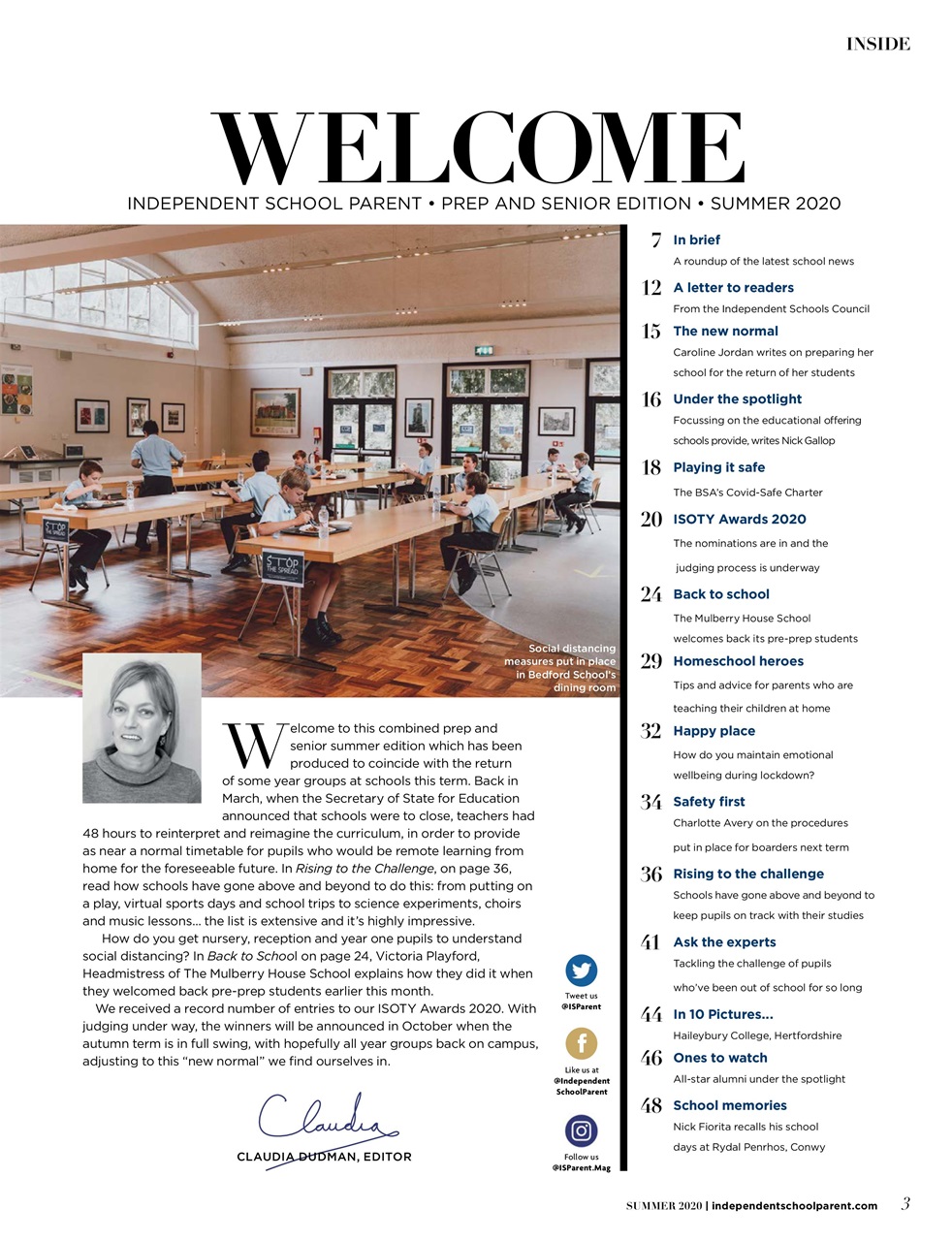 Independent School Parent Preview Pages