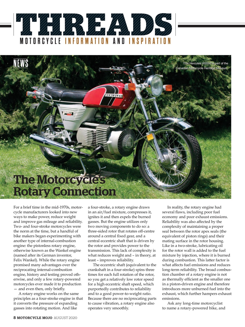 Motorcycle Mojo Preview Pages