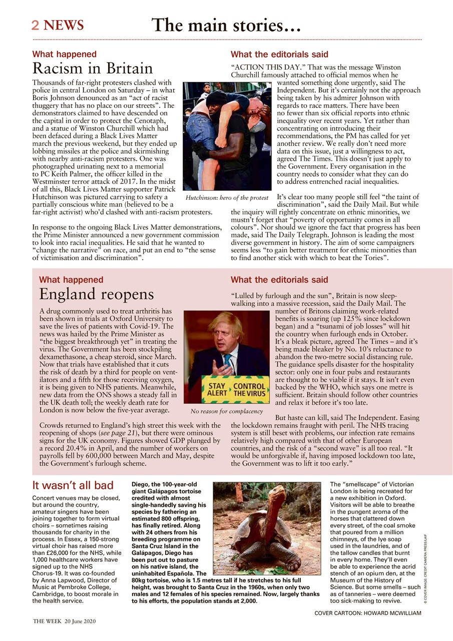 The Week Preview Pages