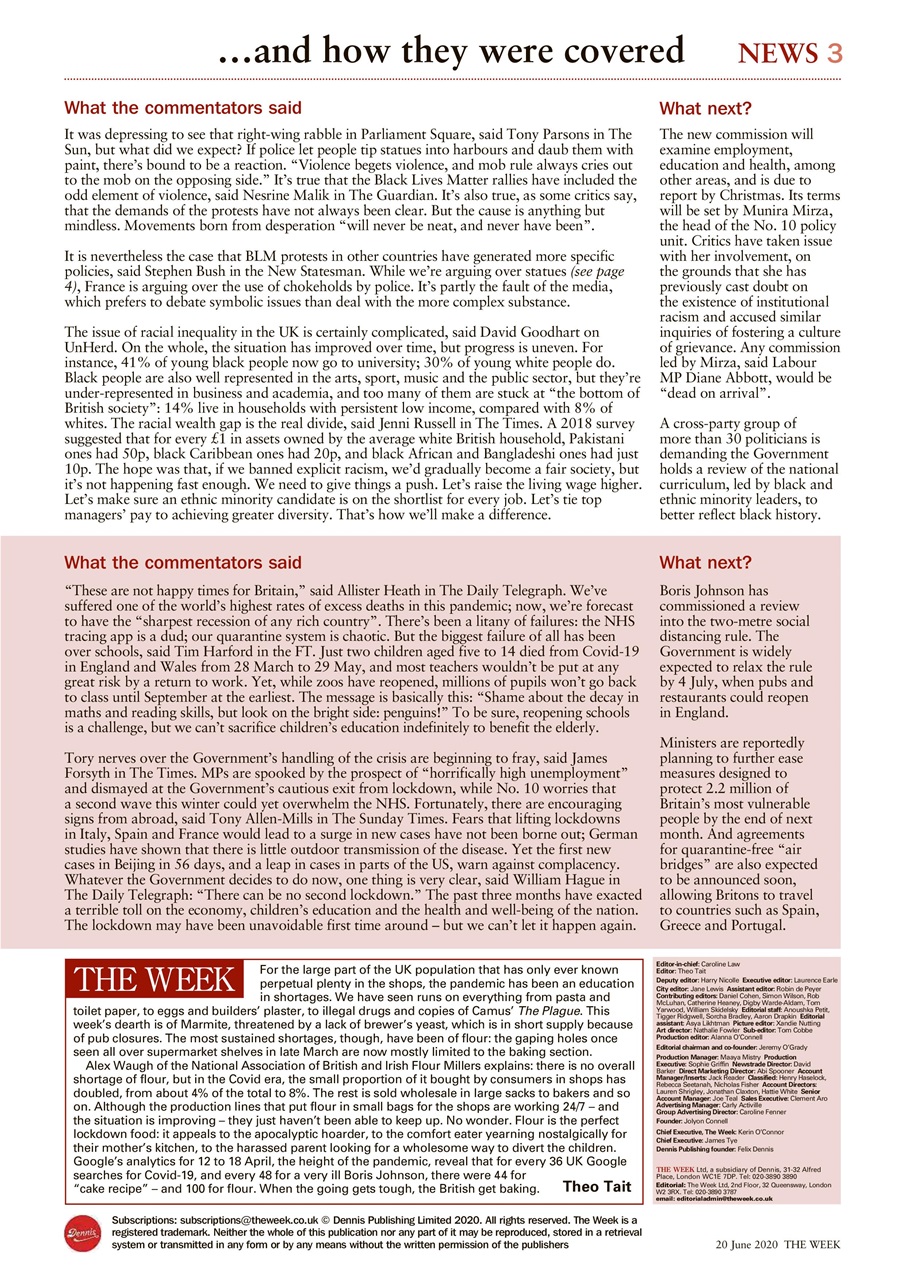 The Week Preview Pages