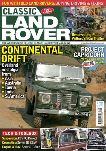 Classic Land Rover Magazine issue  August 2020