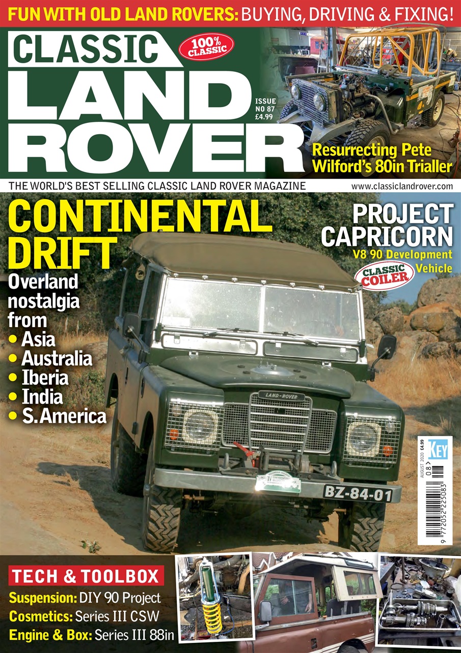 Classic Land Rover Magazine Preview Pages