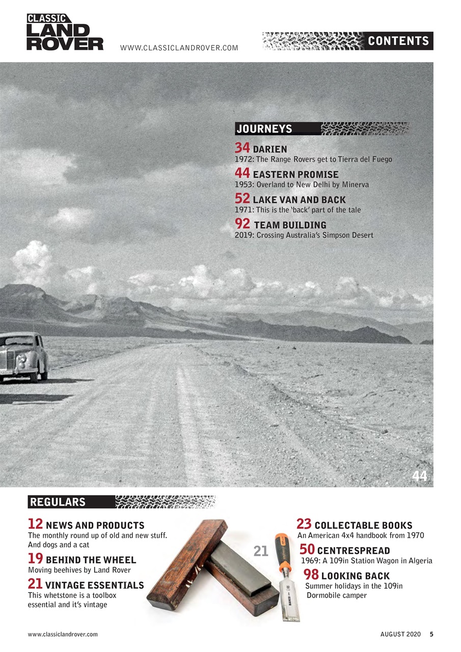 Classic Land Rover Magazine Preview Pages