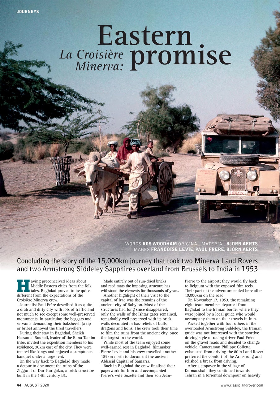 Classic Land Rover Magazine Preview Pages