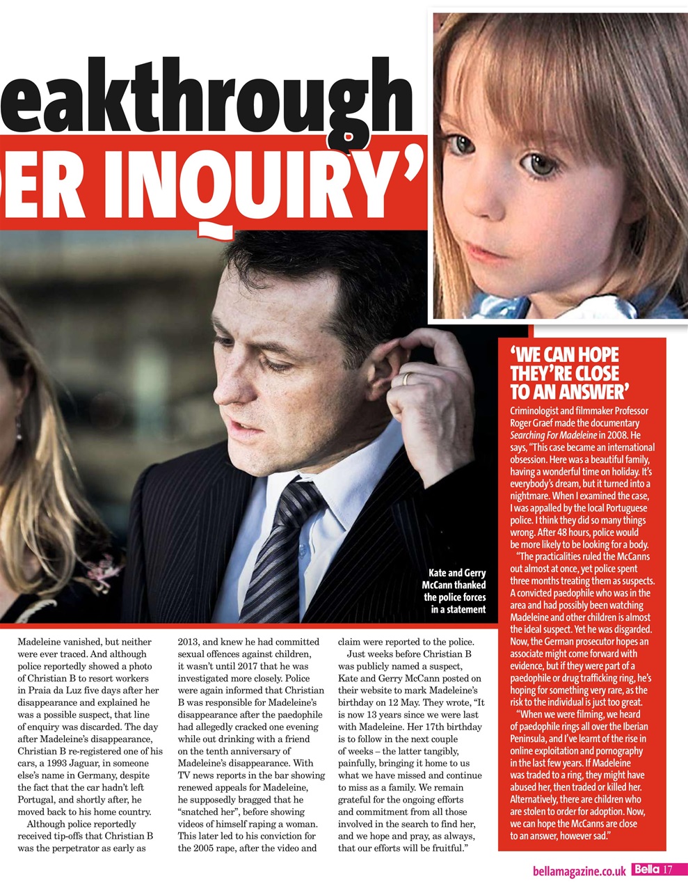 Bella Magazine Preview Pages