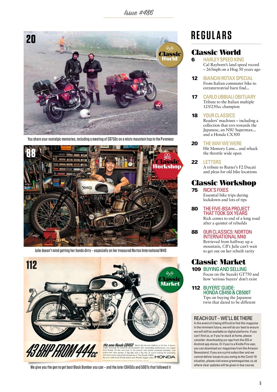 Classic Bike Preview Pages