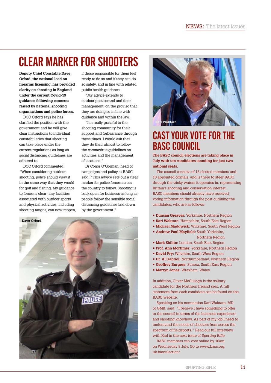 Sporting Rifle Preview Pages