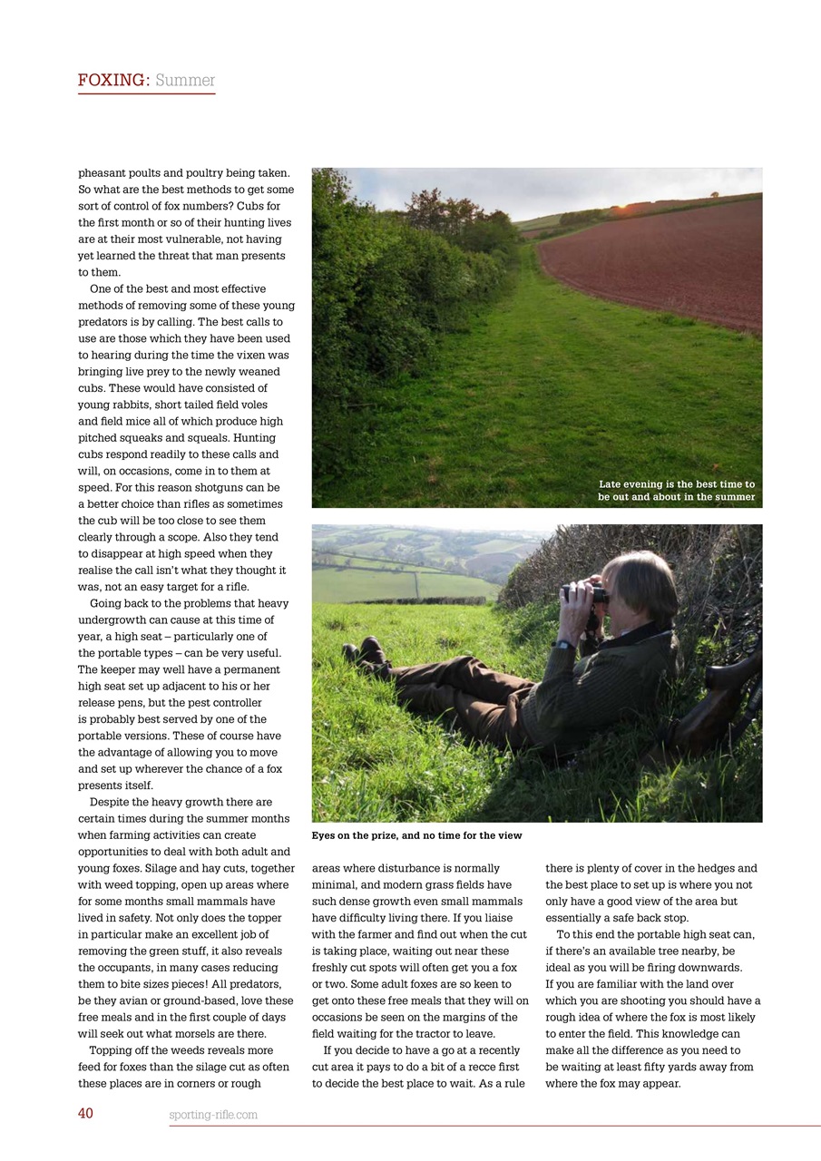 Sporting Rifle Preview Pages