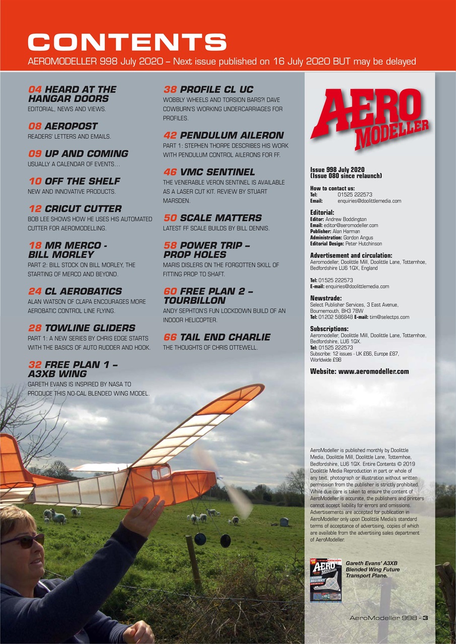 AeroModeller Preview Pages