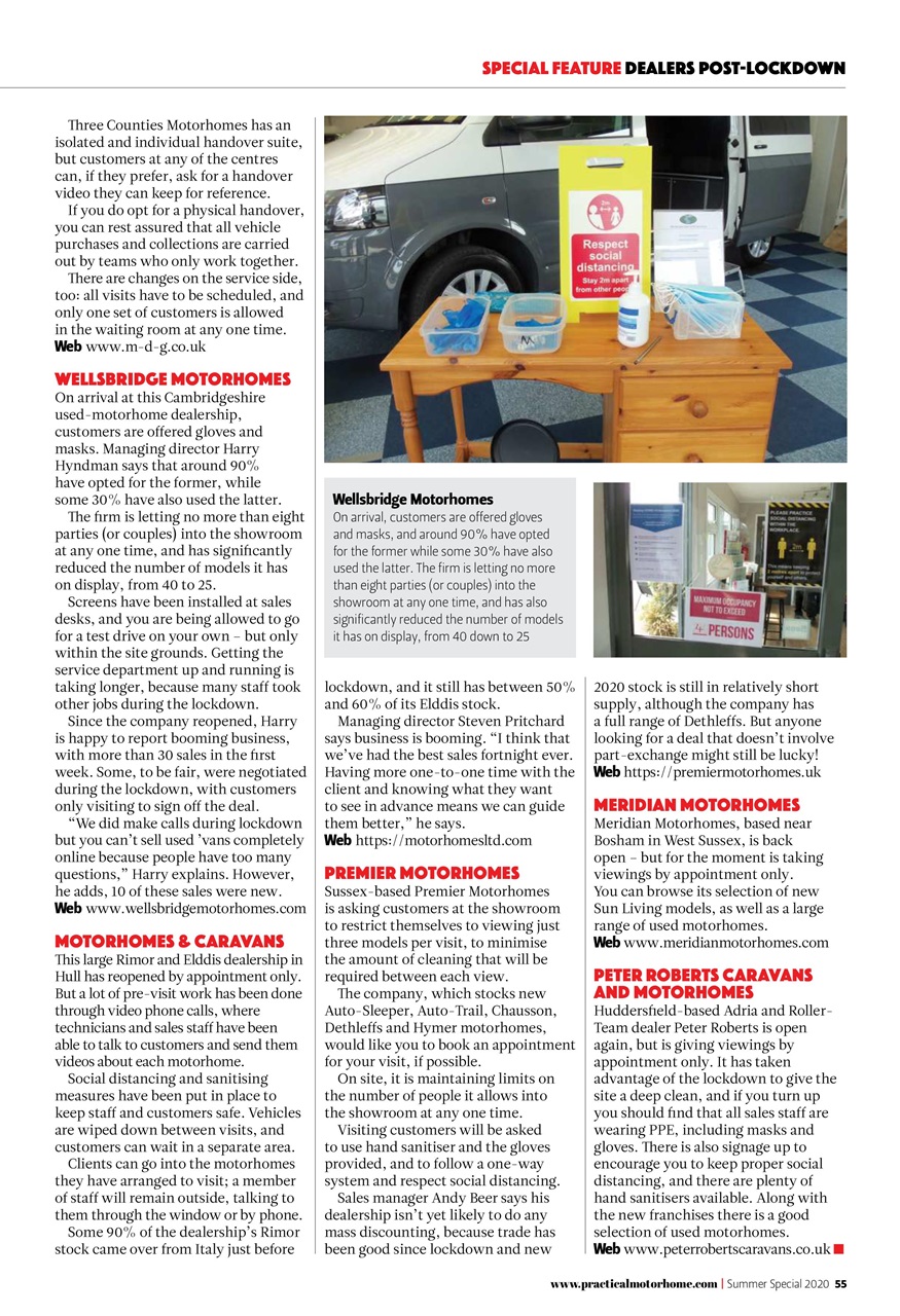 Practical Motorhome Preview Pages