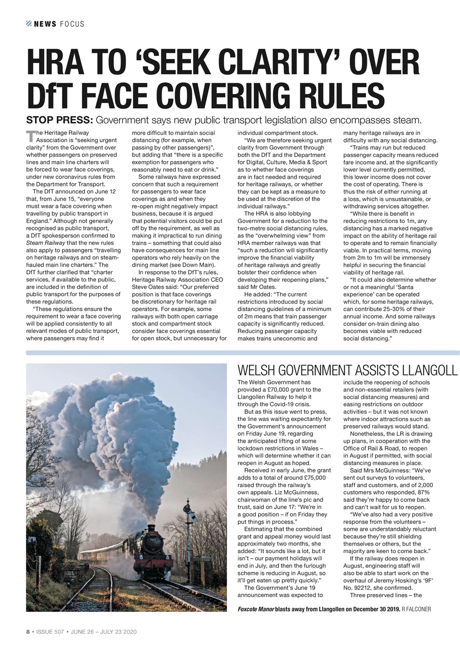 Steam Railway Preview Pages