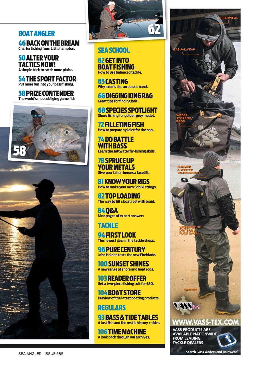 Sea Angler Preview Pages