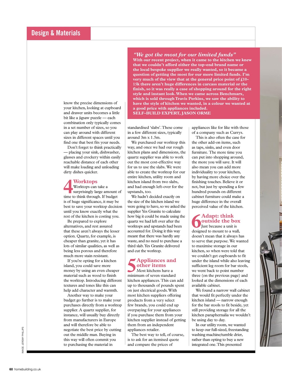 Homebuilding & Renovating Magazine Preview Pages