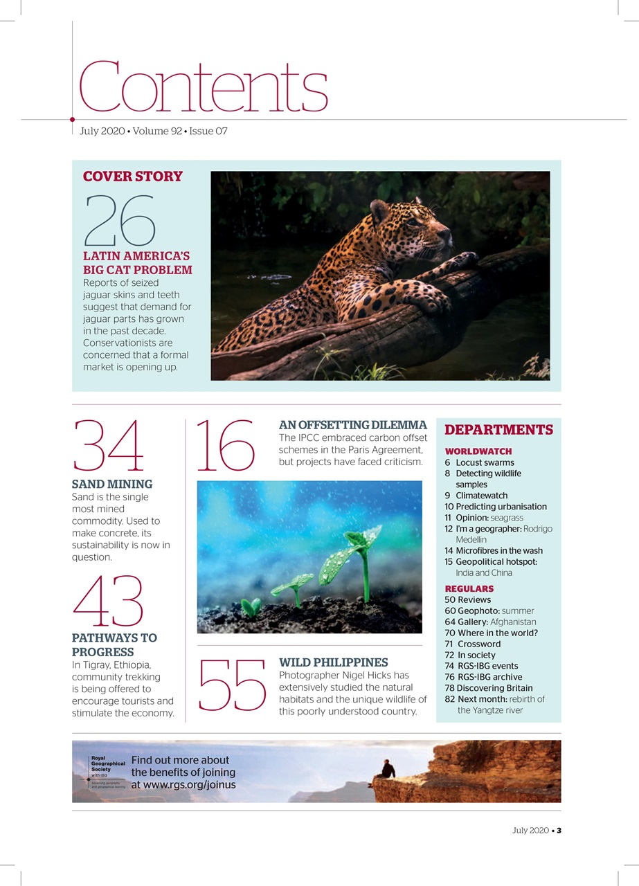 Geographical Preview Pages