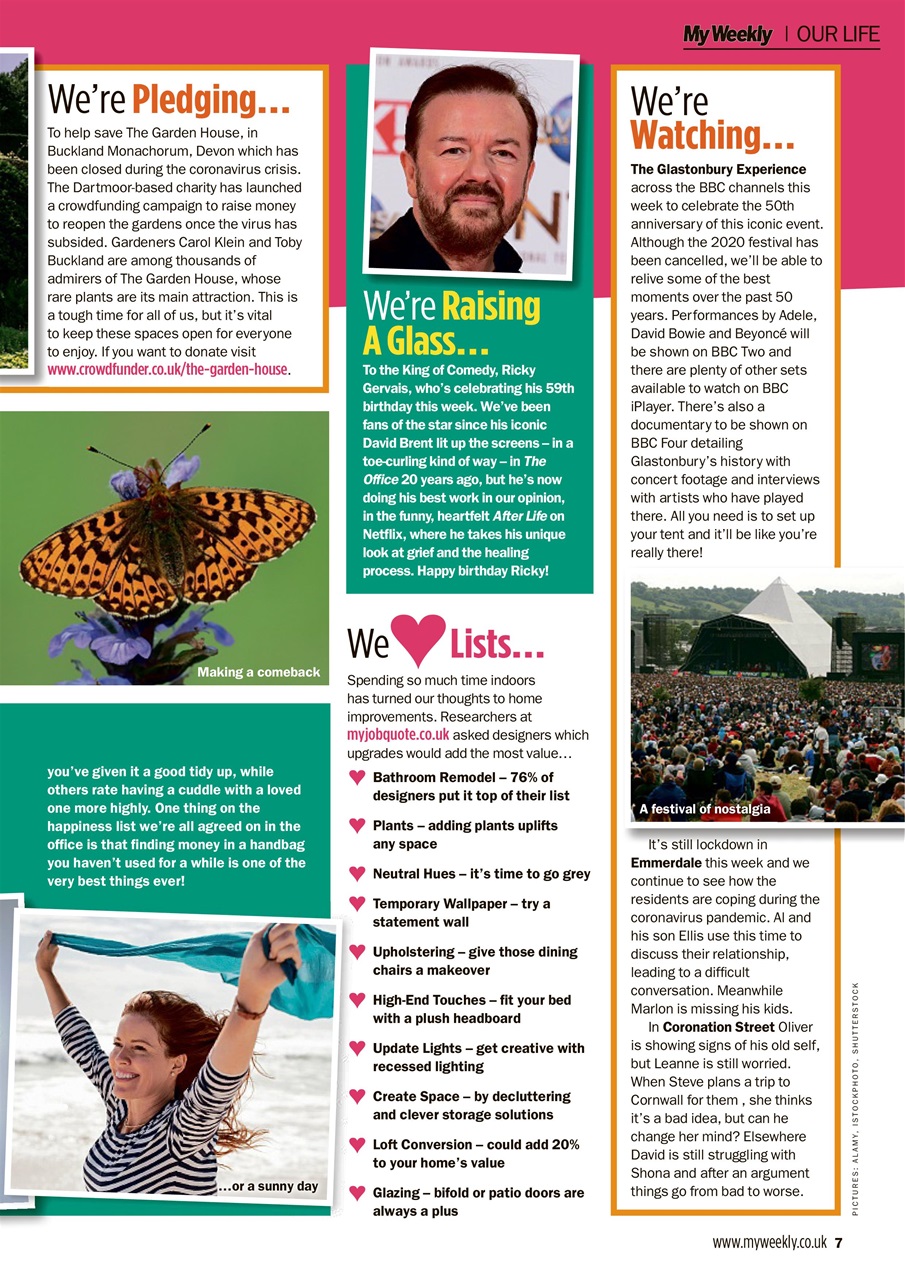 My Weekly Preview Pages