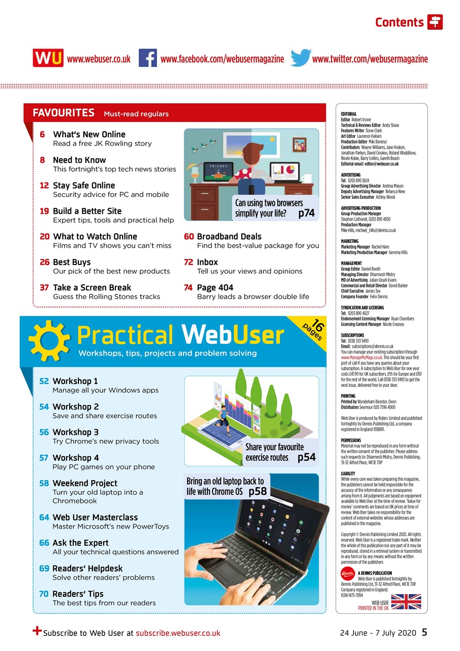 Webuser Preview Pages