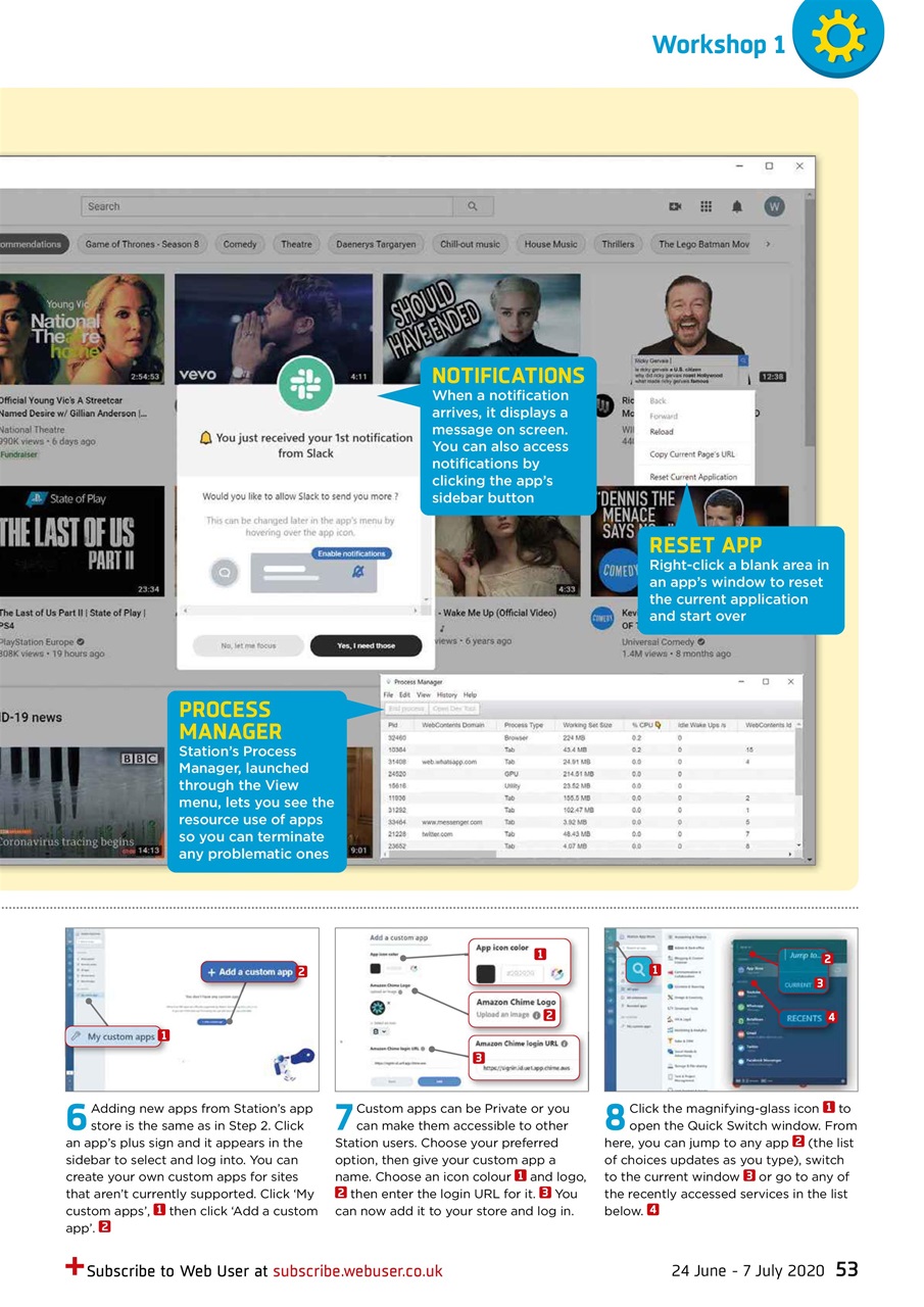 Webuser Preview Pages