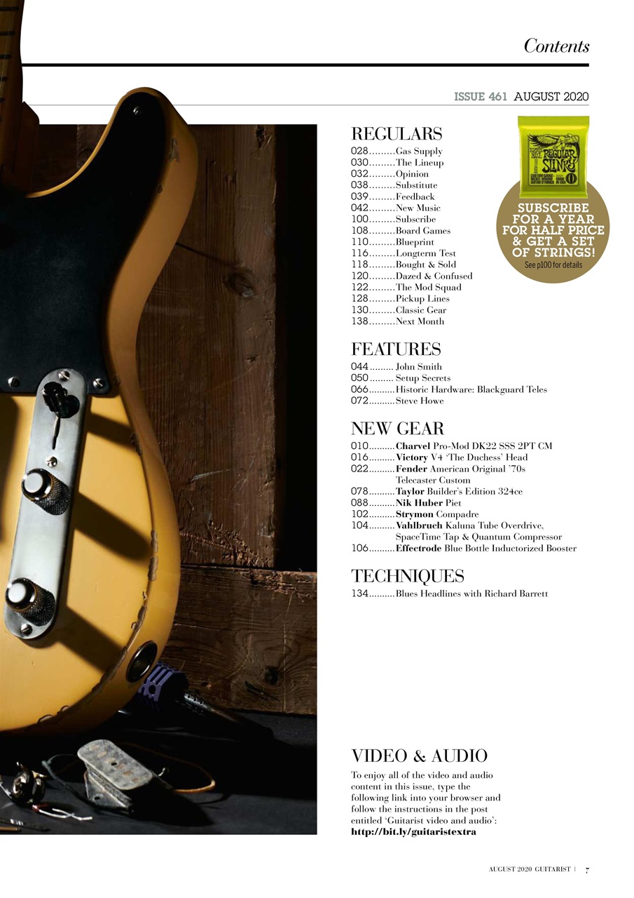 Guitarist Preview Pages