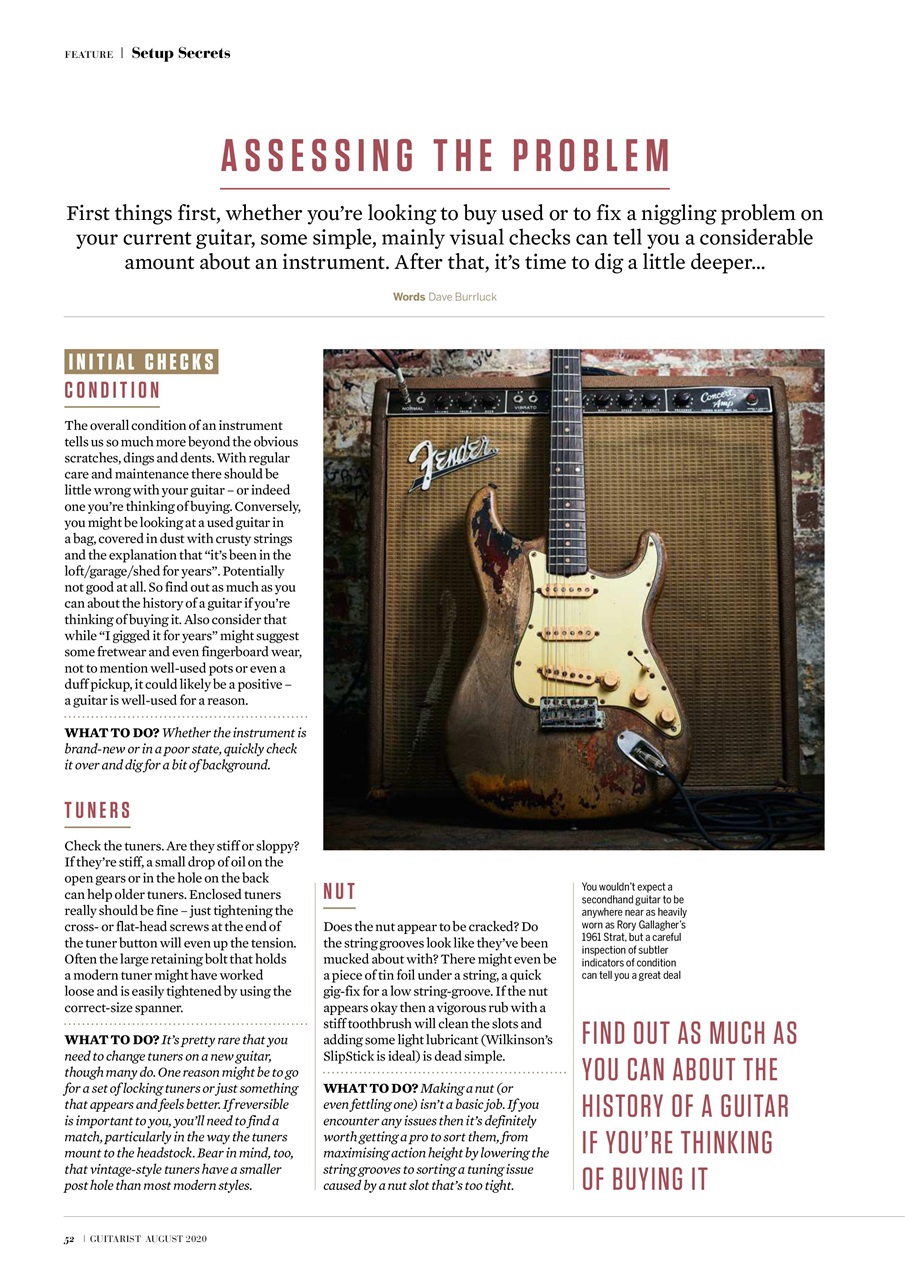 Guitarist Preview Pages