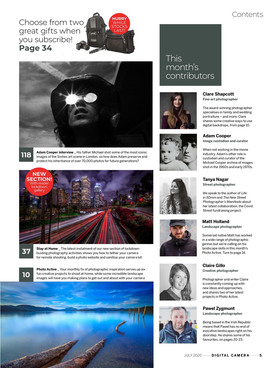 Digital Camera Magazine Preview Pages